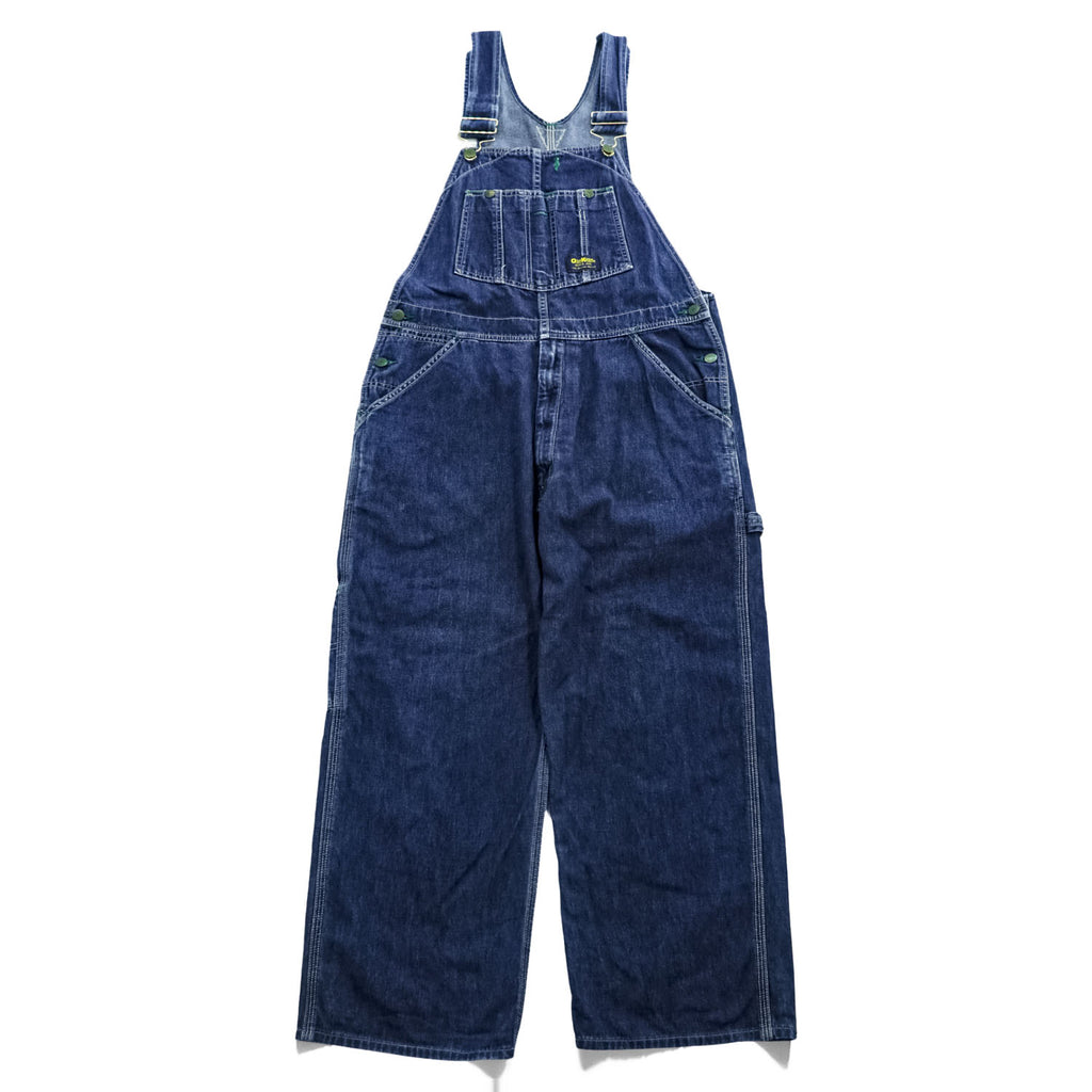 OshKosh 90年代 ヴィンテージ デニム オーバーオール B'gosh VESTBAK M インディゴ ブルー