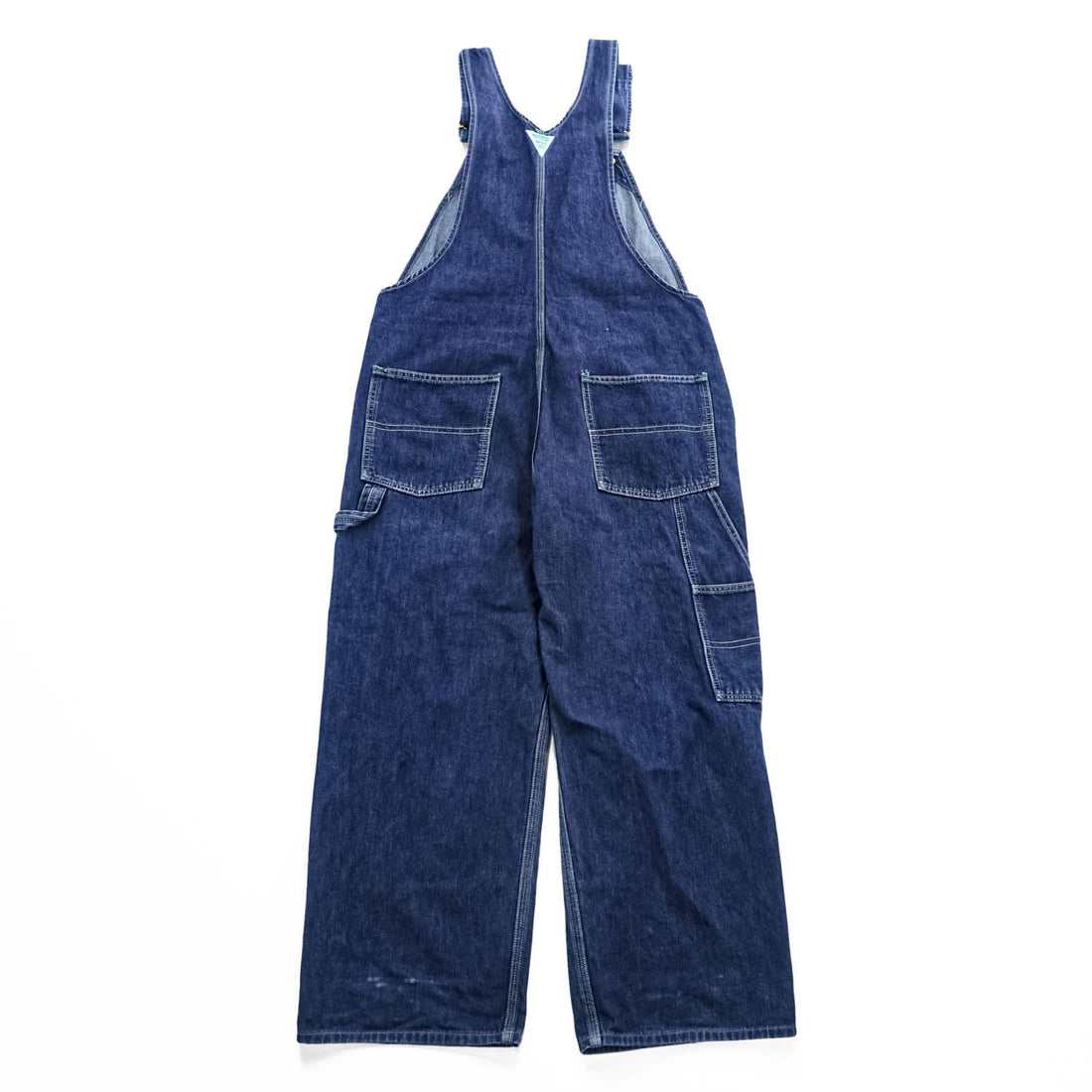 OshKosh 90年代 ヴィンテージ デニム オーバーオール B'gosh VESTBAK M インディゴ ブルー