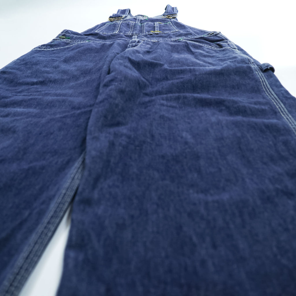 OshKosh 90年代 ヴィンテージ デニム オーバーオール B'gosh VESTBAK M インディゴ ブルー