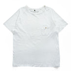 Nigel Cabourn ポケット Tシャツ M ホワイト ラグランスリーブ ボタン付き胸ポケット 55-U-8110