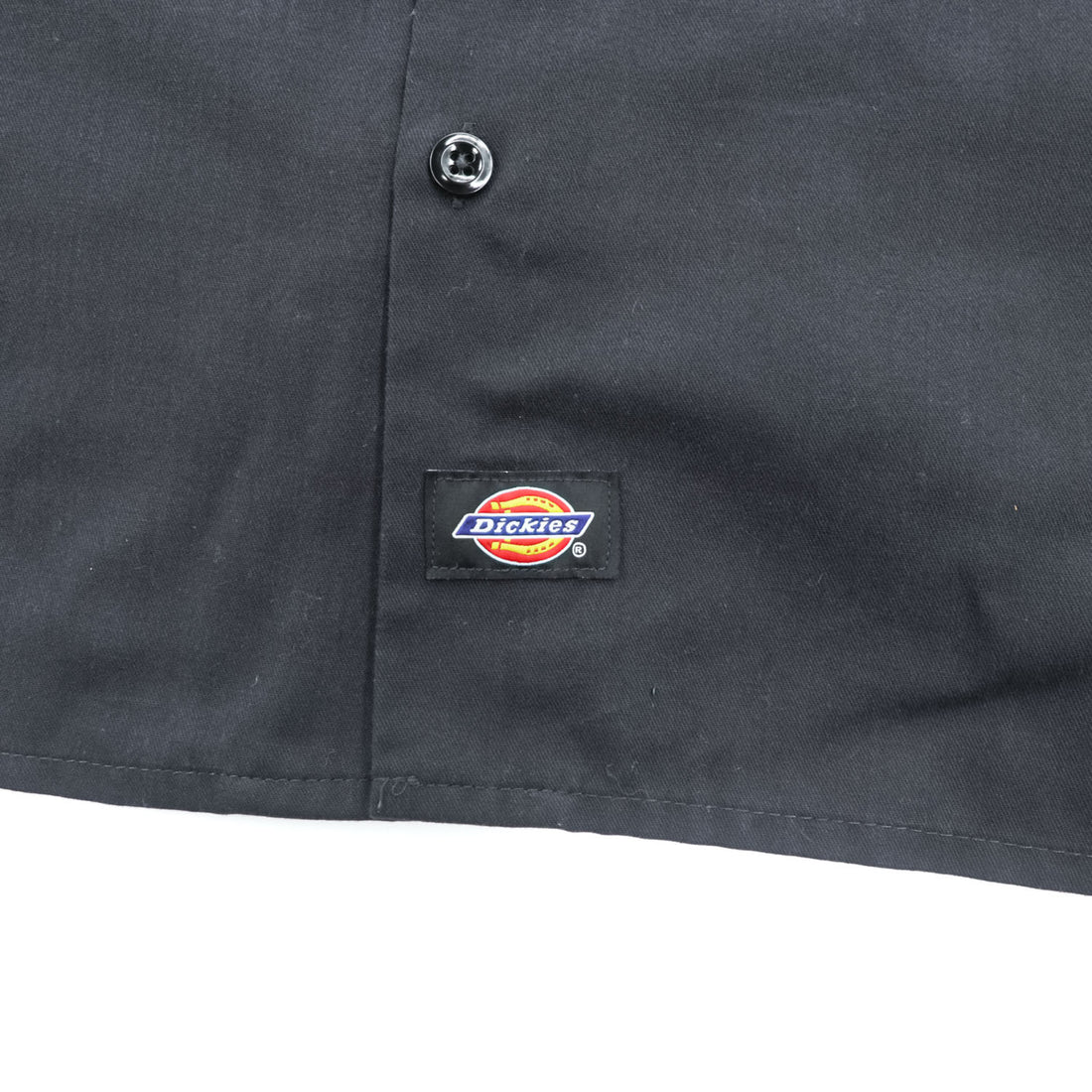 Dickies FLEX 長袖 ワークシャツ XL ブラック ボックスシルエット 11574BK