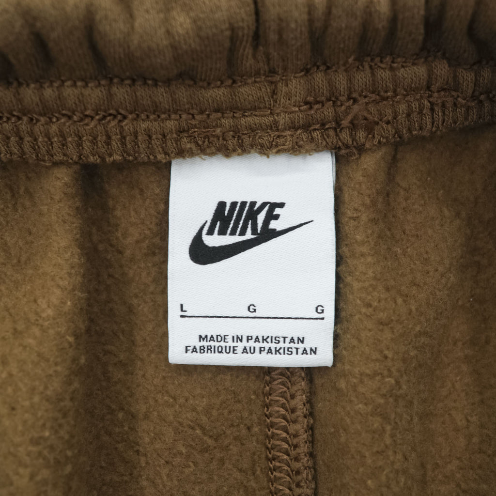 NIKE スウェットパンツ L ブラウン 裏起毛 ドローコード CLUB FLEECE BUNGEE PANTS IF0488-235