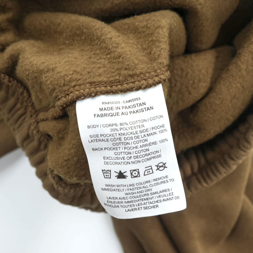 NIKE スウェットパンツ L ブラウン 裏起毛 ドローコード CLUB FLEECE BUNGEE PANTS IF0488-235