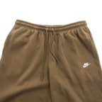 NIKE スウェットパンツ L ブラウン 裏起毛 ドローコード CLUB FLEECE BUNGEE PANTS IF0488-235