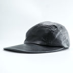 KIJIMA TAKAYUKI 日本製 レザー ジェットキャップ ブラック Leather Jet Cap 181111