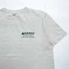 BUZZ RICKSON'S USA製 Tシャツ L ホワイト バックプリント MARMAN PRODUCTS CO