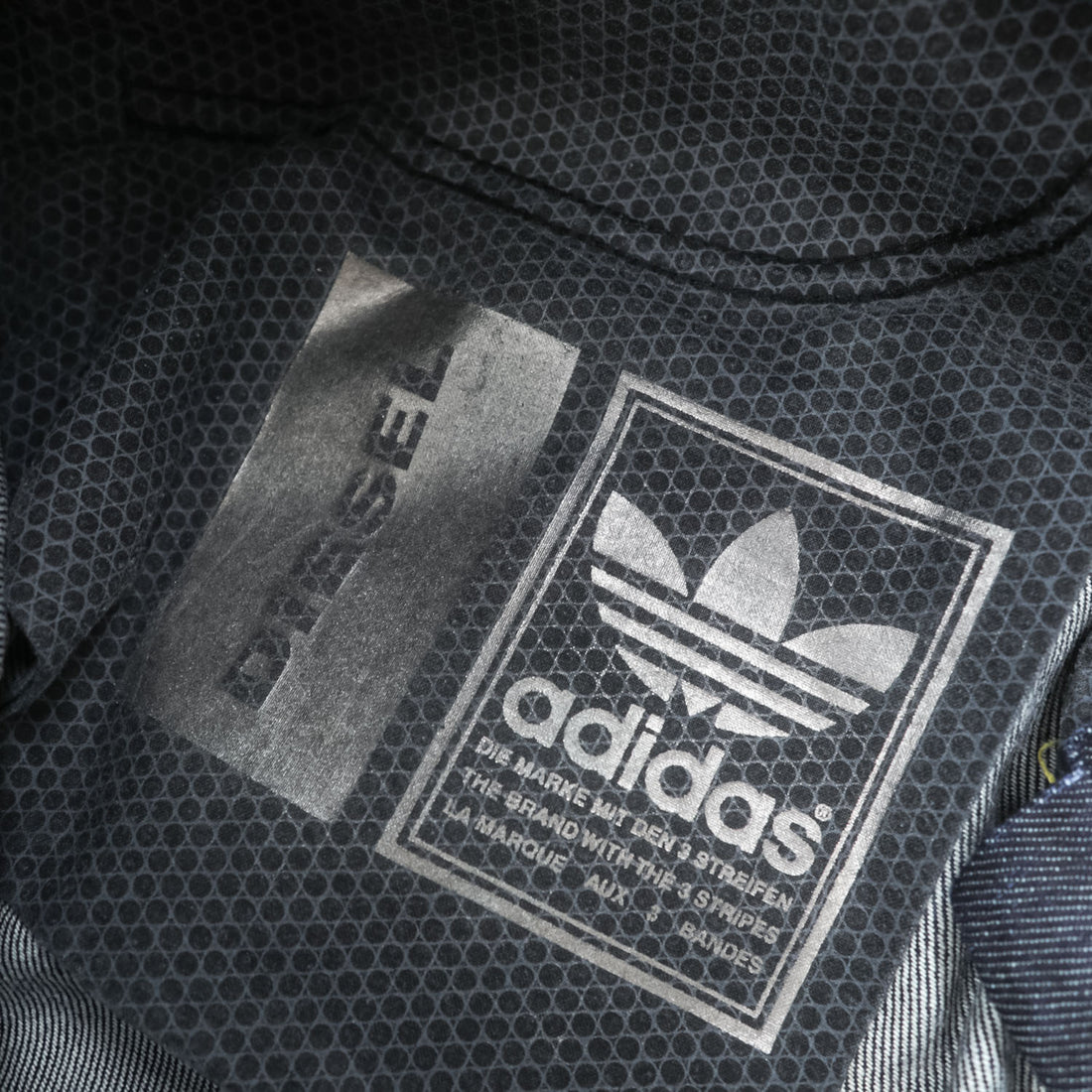 DIESEL × adidas Originals イタリア製 デニムパンツ ジーンズ M インディゴ 濃紺 リジッド ADI-LARKEE