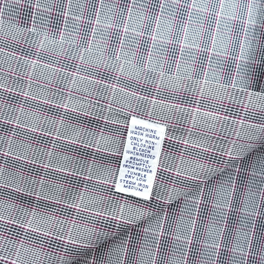 Ralph Lauren 90年代 ヴィンテージ BLAKE 長袖 チェックシャツ XL グレー 刺繍 ポニー ロゴ TWO-PLY COTTON ボタンダウン