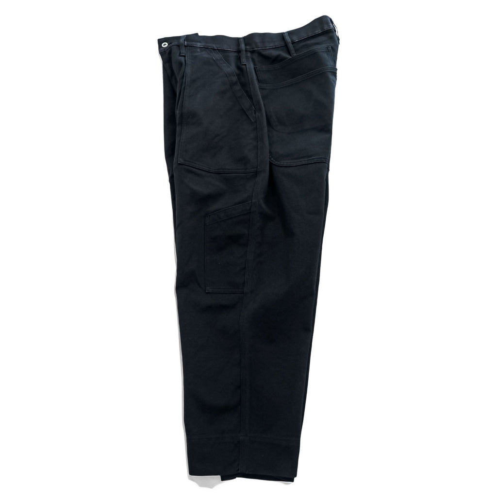 TUKI 日本製 コンバットパンツ COMBAT PANTS 0035 デニムパンツ ジーンズ L ブラック ワイド