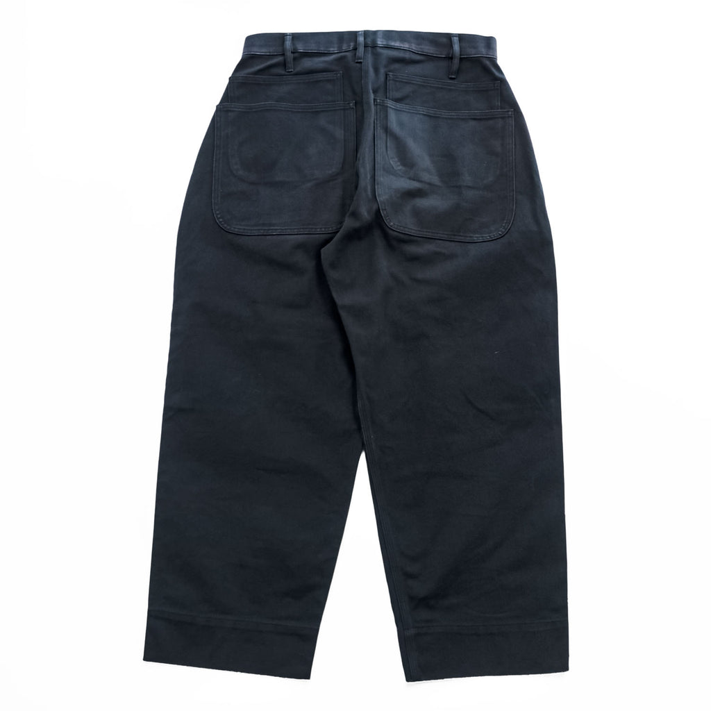 TUKI 日本製 コンバットパンツ COMBAT PANTS 0035 デニムパンツ ジーンズ L ブラック ワイド