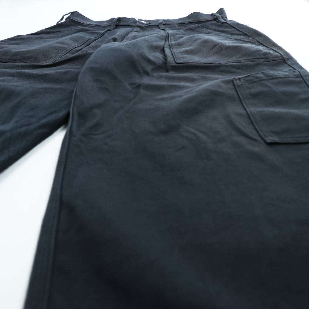 TUKI 日本製 コンバットパンツ COMBAT PANTS 0035 デニムパンツ ジーンズ L ブラック ワイド