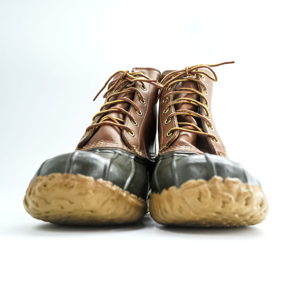 L.L.Bean USA製 ビーンブーツ BEAN BOOTS レザー ダックブーツ 26cm ガムソール 06002