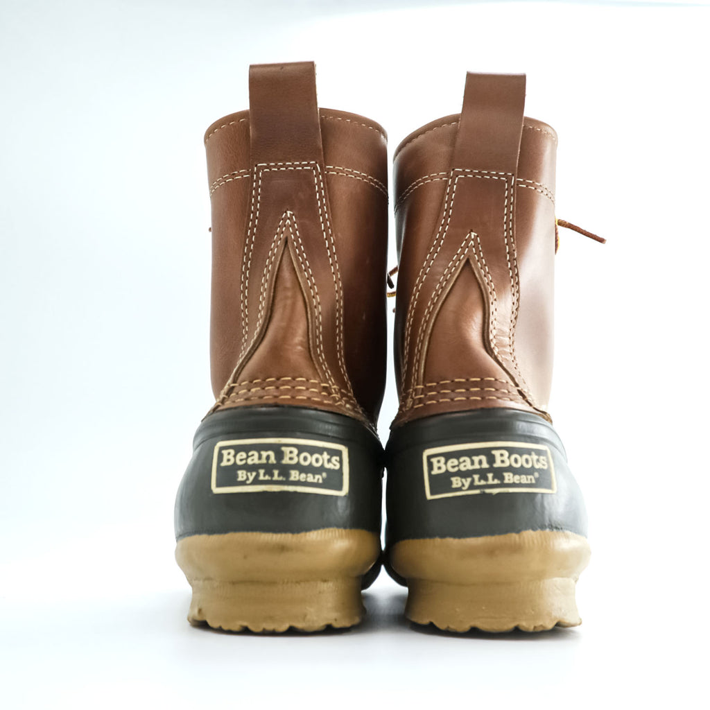 L.L.Bean USA製 ビーンブーツ BEAN BOOTS レザー ダックブーツ 26cm ガムソール 06002
