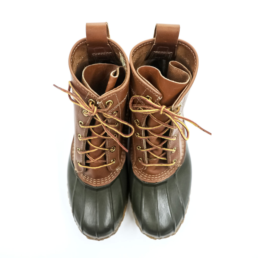 L.L.Bean USA製 ビーンブーツ BEAN BOOTS レザー ダックブーツ 26cm ガムソール 06002