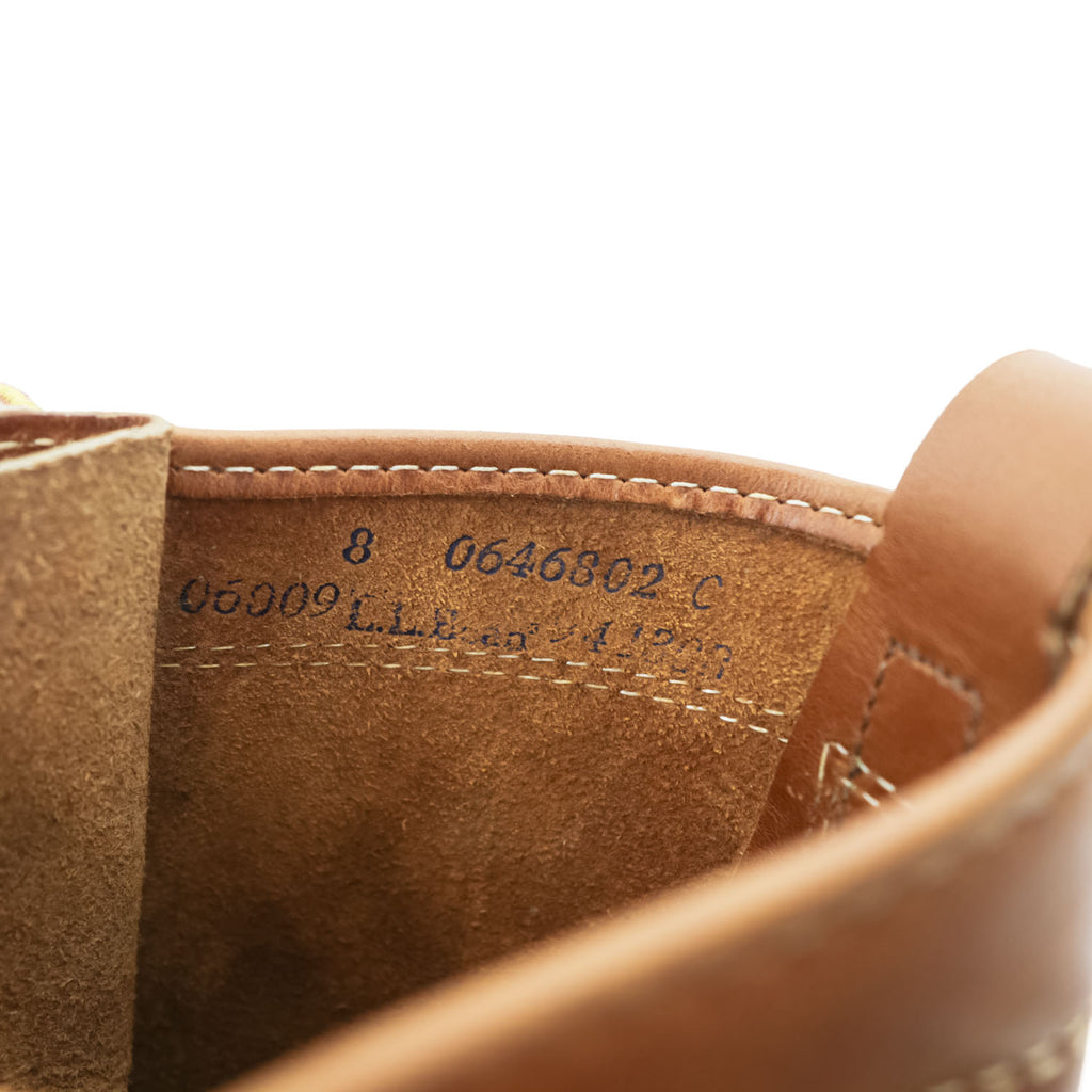 L.L.Bean USA製 ビーンブーツ BEAN BOOTS レザー ダックブーツ 26cm ガムソール 06002