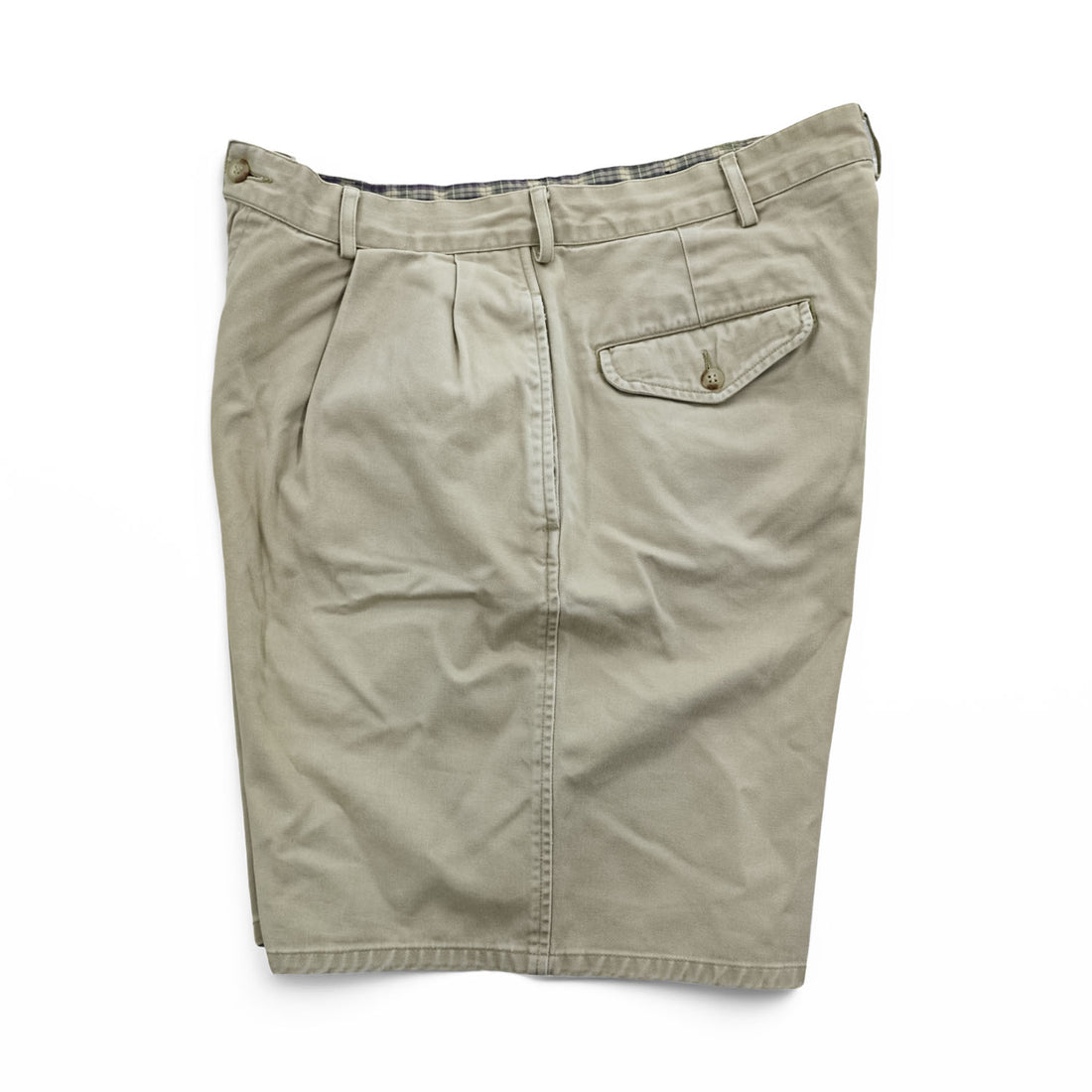 Polo Ralph Lauren 90年代 USA製 ヴィンテージ 2タックショーツ THE CLASSIC GOLF PANT ショートパンツ ハーフパンツ L ベージュ プリーツ