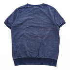 REMI RELIEF 日本製 インディゴ 半袖スウェット Tシャツ L ネイビー ナンバリング リブ