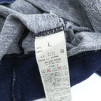 REMI RELIEF 日本製 インディゴ 半袖スウェット Tシャツ L ネイビー ナンバリング リブ