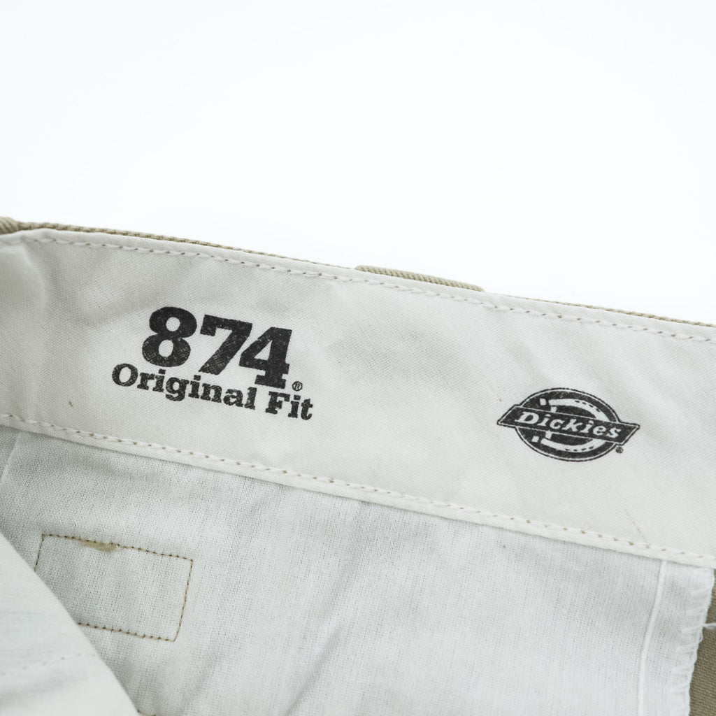 Dickies 874 Original Fit FLEX ワークパンツ チノパンツ 32×32 ベージュカーキ W9414ND