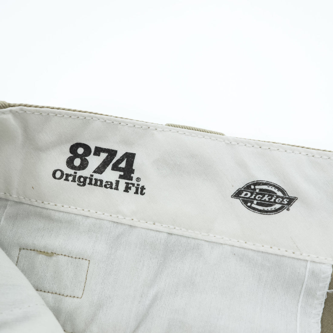 Dickies 874 Original Fit FLEX ワークパンツ チノパンツ 32×32 ベージュカーキ W9414ND