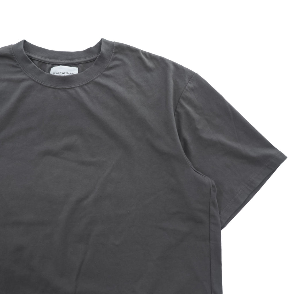 BlackWeirdos コットン 半袖Tシャツ L チャコールグレー 24SS-TS05