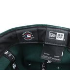 New Era 59FIFTY ボストン・レッドソックス レザーBロゴ ダークグリーン キャップ 7 1/2