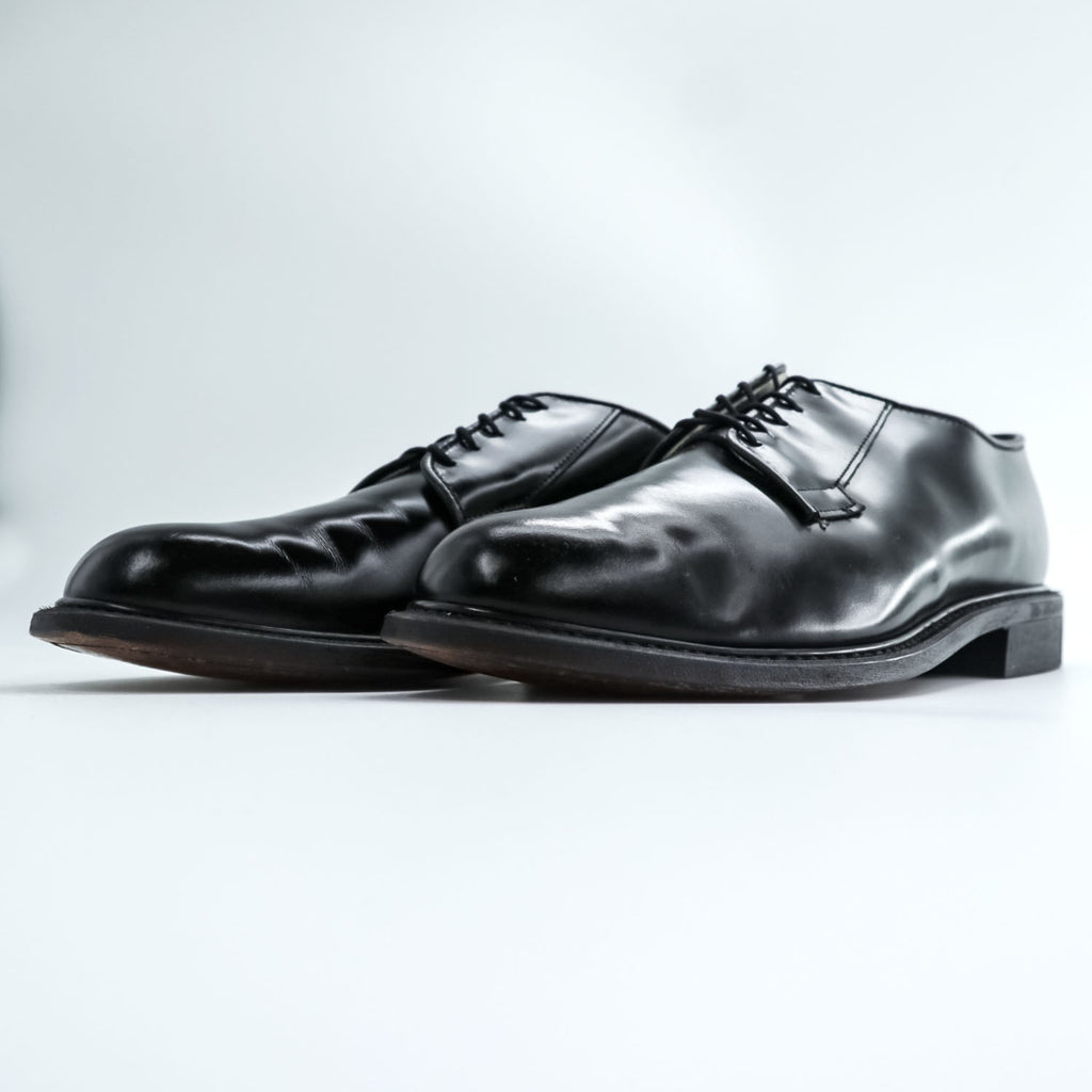 BATES US NAVY ミリタリー サービスシューズ 革靴 レザー ドレスシューズ 27cm PREMIER COLLECTION ブラック vibramソール 15825-001808-75-28