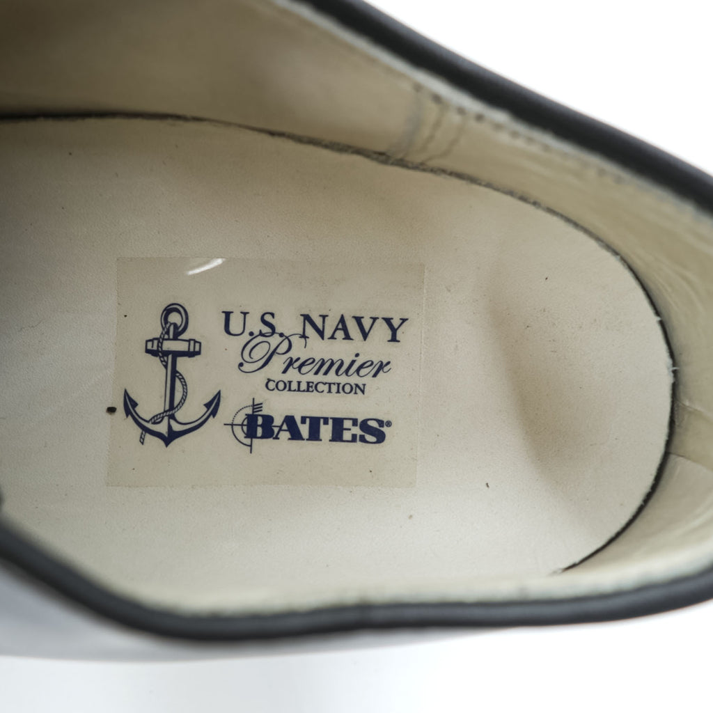 BATES US NAVY ミリタリー サービスシューズ 革靴 レザー ドレスシューズ 27cm PREMIER COLLECTION ブラック vibramソール 15825-001808-75-28