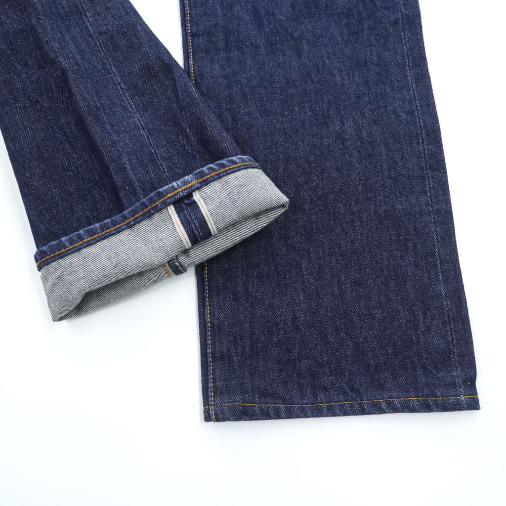 Levi's USA製 501 ビッグE 赤耳 デニムパンツ ジーンズ M インディゴ セルヴィッヂ リジッド 濃紺 レザーパッチ PREMIUM 501-2546