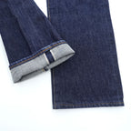 Levi's USA製 501 ビッグE 赤耳 デニムパンツ ジーンズ M インディゴ セルヴィッヂ リジッド 濃紺 レザーパッチ PREMIUM 501-2546