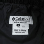 Columbia 90年代 シェル アウトドア カーゴパンツ L ブラック ドローコード SM8041