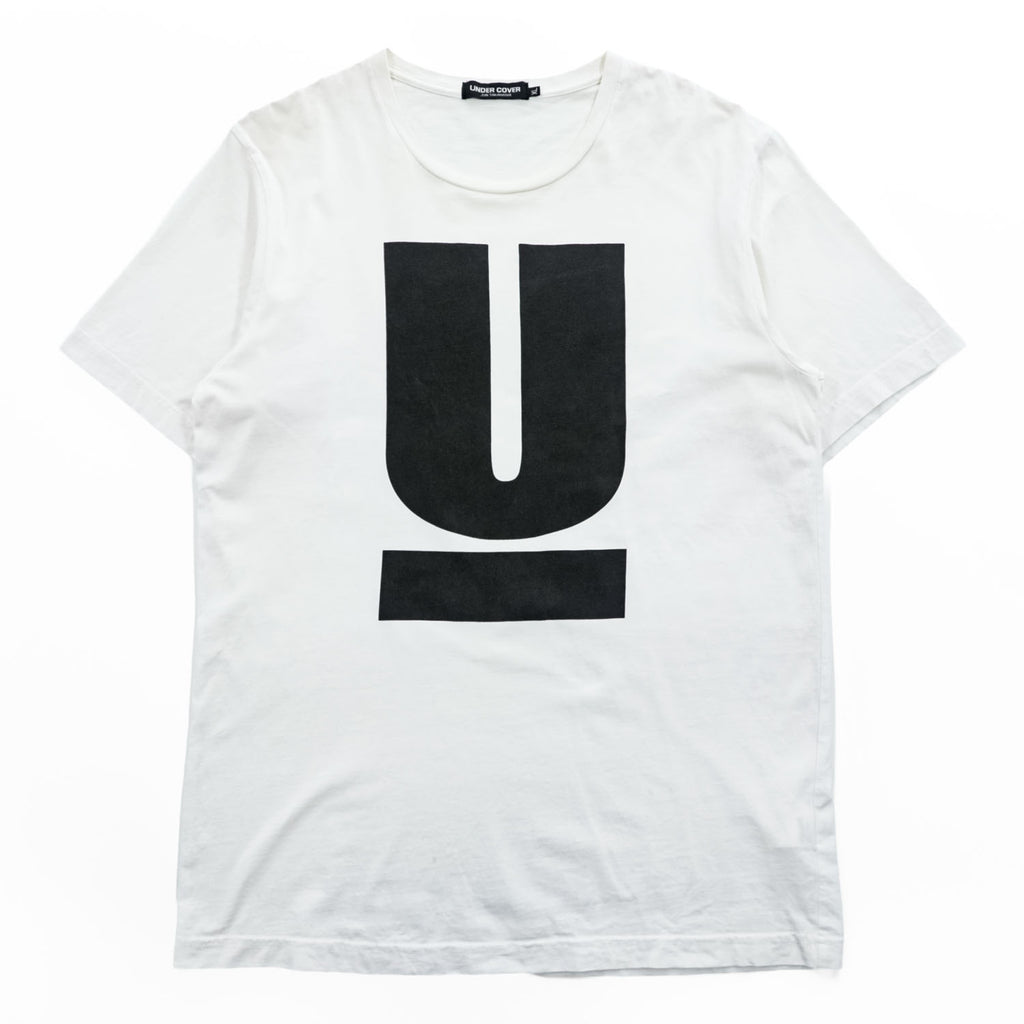 UNDERCOVER Tシャツ XL ホワイト Uロゴ WE MAKE NOISE NOT CLOTHES