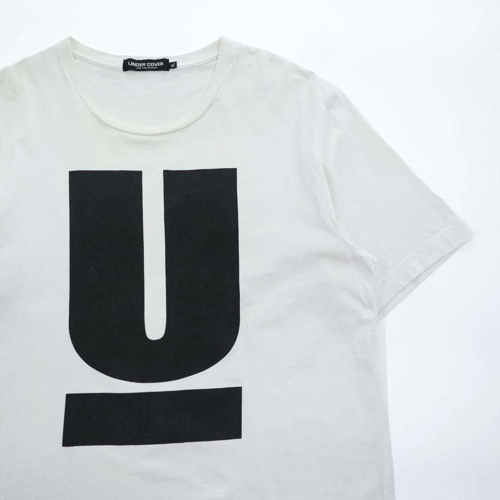 UNDERCOVER Tシャツ XL ホワイト Uロゴ WE MAKE NOISE NOT CLOTHES