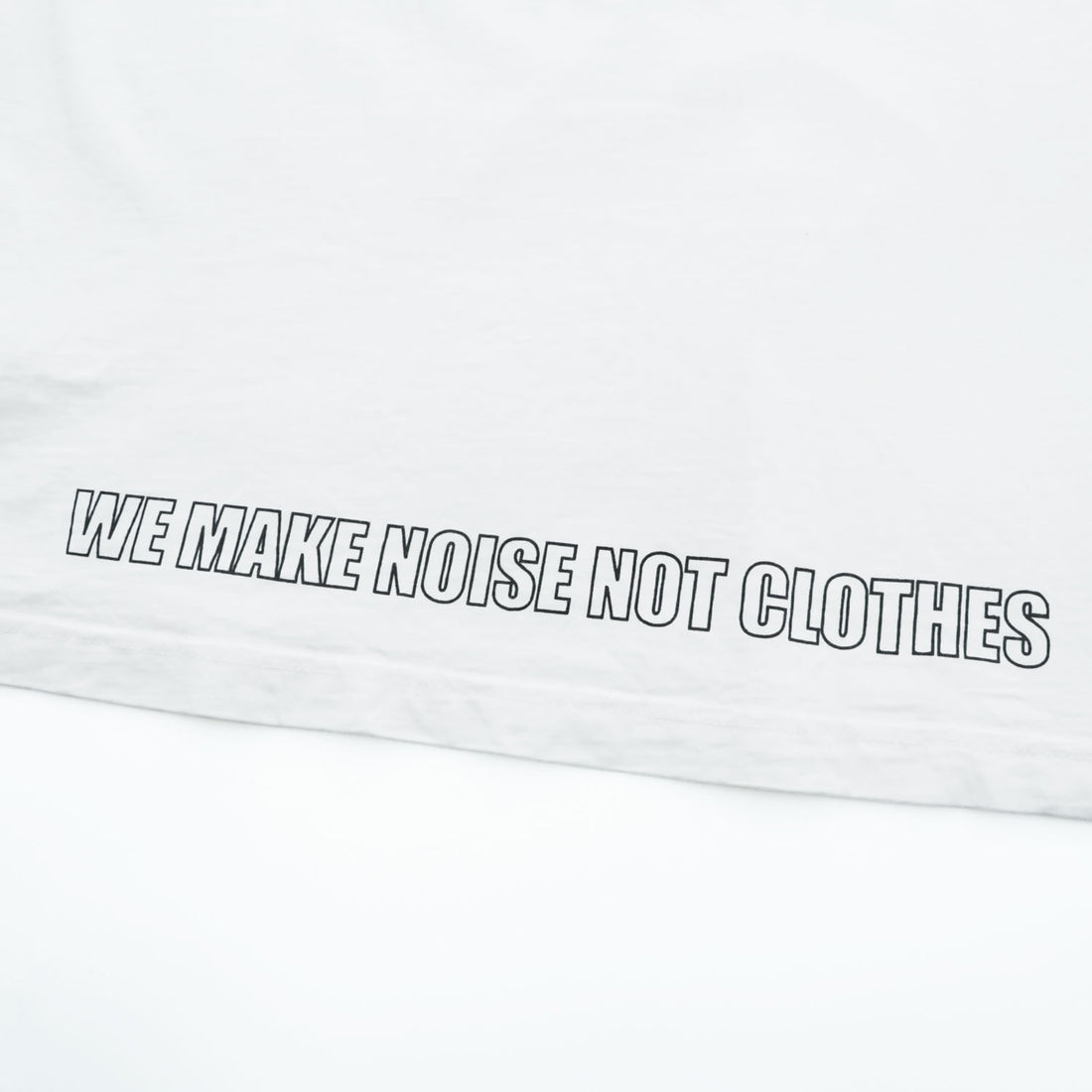 UNDERCOVER Tシャツ XL ホワイト Uロゴ WE MAKE NOISE NOT CLOTHES