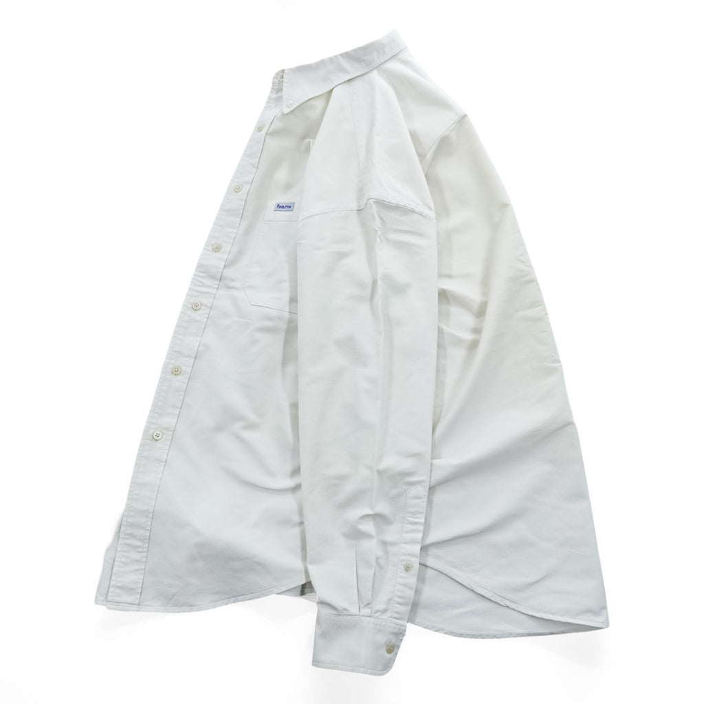 PENDLETON 長袖 オックスフォードシャツ L ホワイト ボタンダウン コットン 胸ポケット