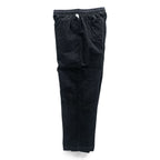 Cookman コーデュロイ シェフパンツ イージーパンツ L ブラック セミワイド