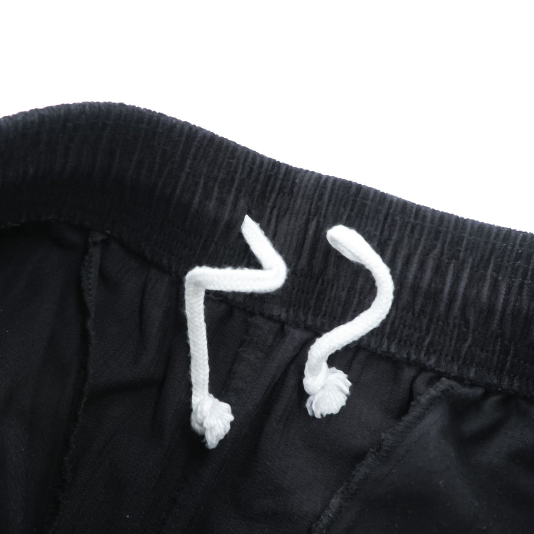 Cookman コーデュロイ シェフパンツ イージーパンツ L ブラック セミワイド