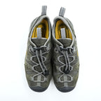 KEEN ユーティリティ UTILITY ワークシューズ 26cm グリーン メッシュ ドローコード STEEL TOE 安全靴 F2413-18 F3445-21