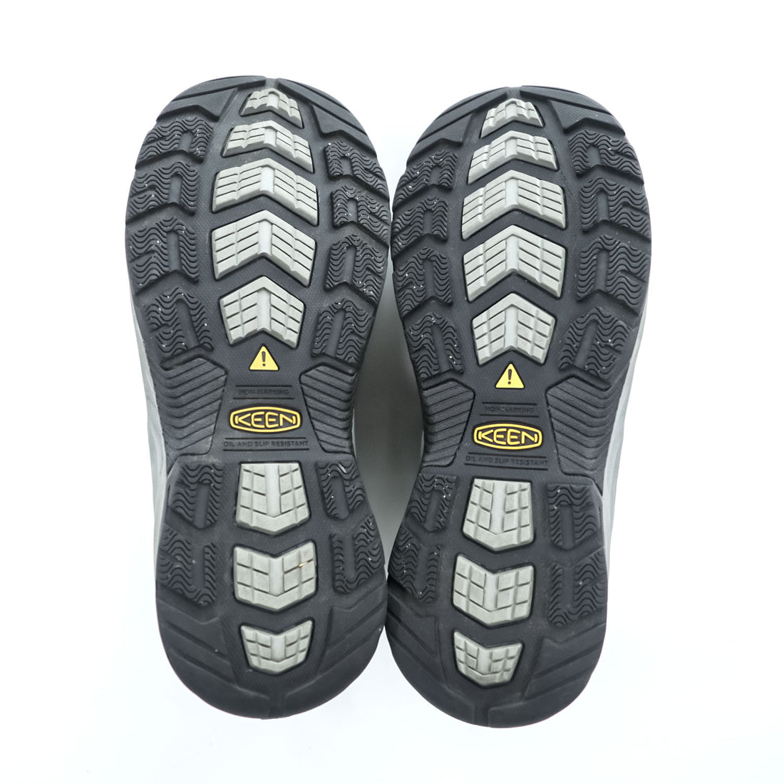 KEEN ユーティリティ UTILITY ワークシューズ 26cm グリーン メッシュ ドローコード STEEL TOE 安全靴 F2413-18 F3445-21
