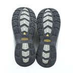 KEEN ユーティリティ UTILITY ワークシューズ 26cm グリーン メッシュ ドローコード STEEL TOE 安全靴 F2413-18 F3445-21