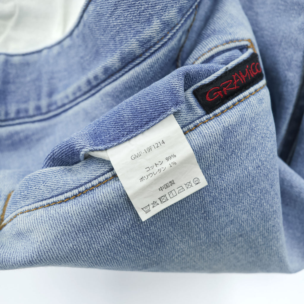 GRAMICCI ストレッチデニム クライミングパンツ ジーンズ M ブルー ベルト付 URBAN RESEARCH DOORS 別注