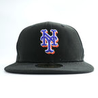 NEW ERA ニューヨーク・メッツ 59FIFTY ベースボールキャップ ブラック 7 1/8