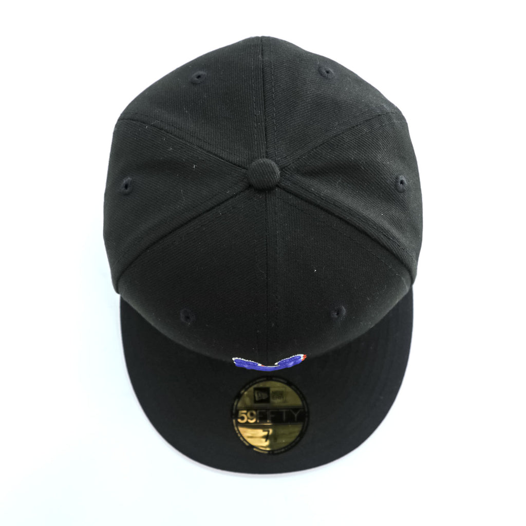 NEW ERA ニューヨーク・メッツ 59FIFTY ベースボールキャップ ブラック 7 1/8