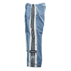 adidas originals アディブレイク サイドスナップ デニムパンツ ジーンズ XL ブルー 3ストライプ H59020
