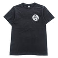 STUSSY サークルロゴ 両面プリント Tシャツ S ブラック International Stüssy Tribe