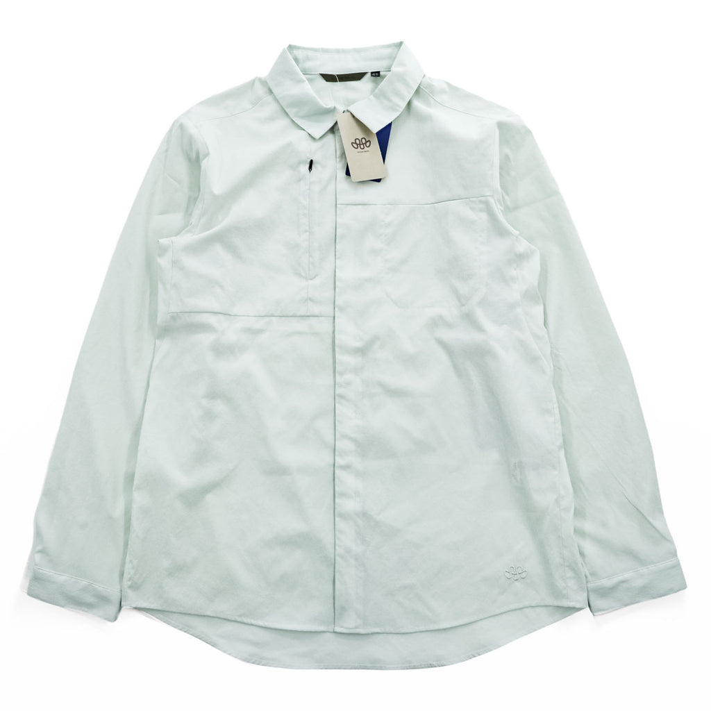 TETON BROS. アウトドア 長袖シャツ Chill L/S Shirt L グリーン Dot Air 吸水速乾 TB261-360105 未使用品