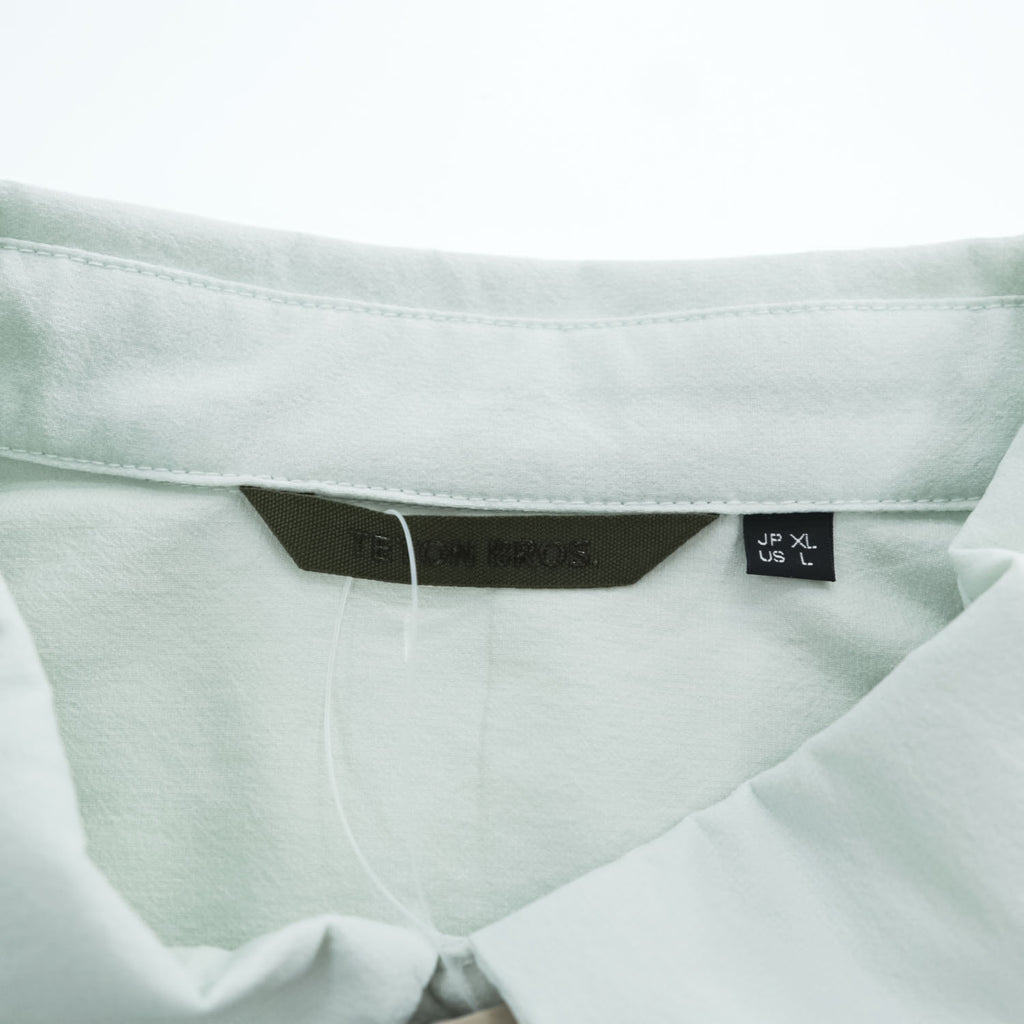 TETON BROS. アウトドア 長袖シャツ Chill L/S Shirt L グリーン Dot Air 吸水速乾 TB261-360105 未使用品