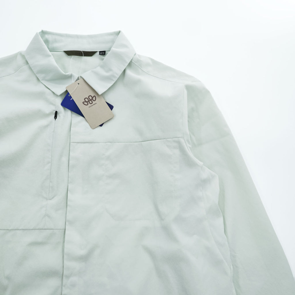 TETON BROS. アウトドア 長袖シャツ Chill L/S Shirt L グリーン Dot Air 吸水速乾 TB261-360105 未使用品