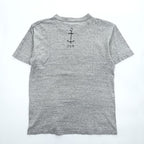 BUZZ RICKSON'S 日本製 ポパイ POPEYE Tシャツ M グレー 染み込みプリント USN
