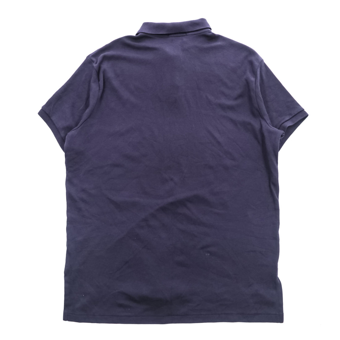 Polo Ralph Lauren ポロシャツ L ネイビー スモールポニー ロゴ 刺繍 CUSTOM FIT